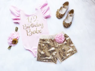BIRTHDAY BABE SHORT OUTFIT