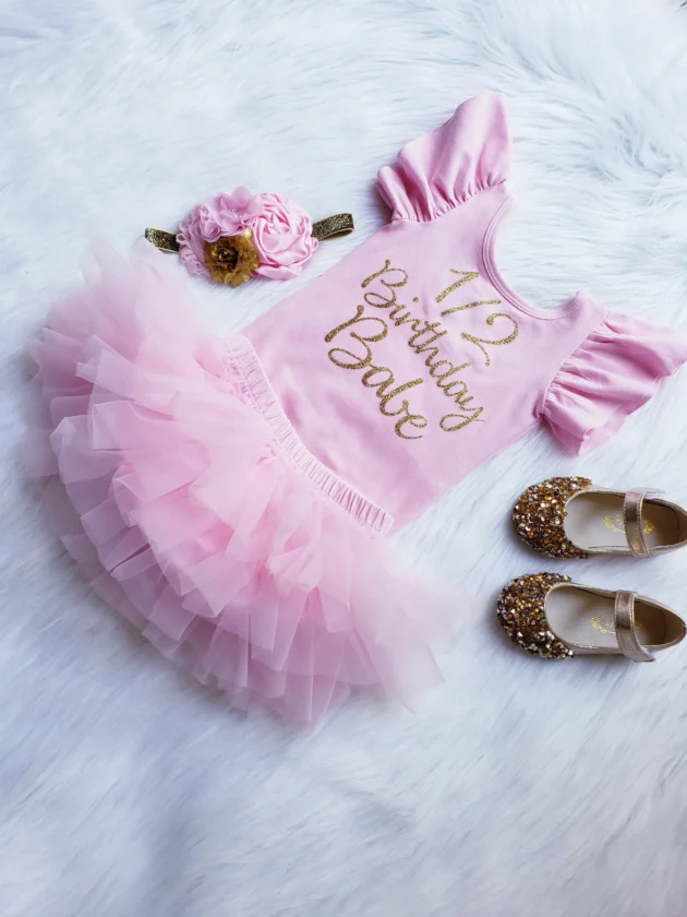 BIRTHDAY BABE TUTU BLOOMER OUTFIT3